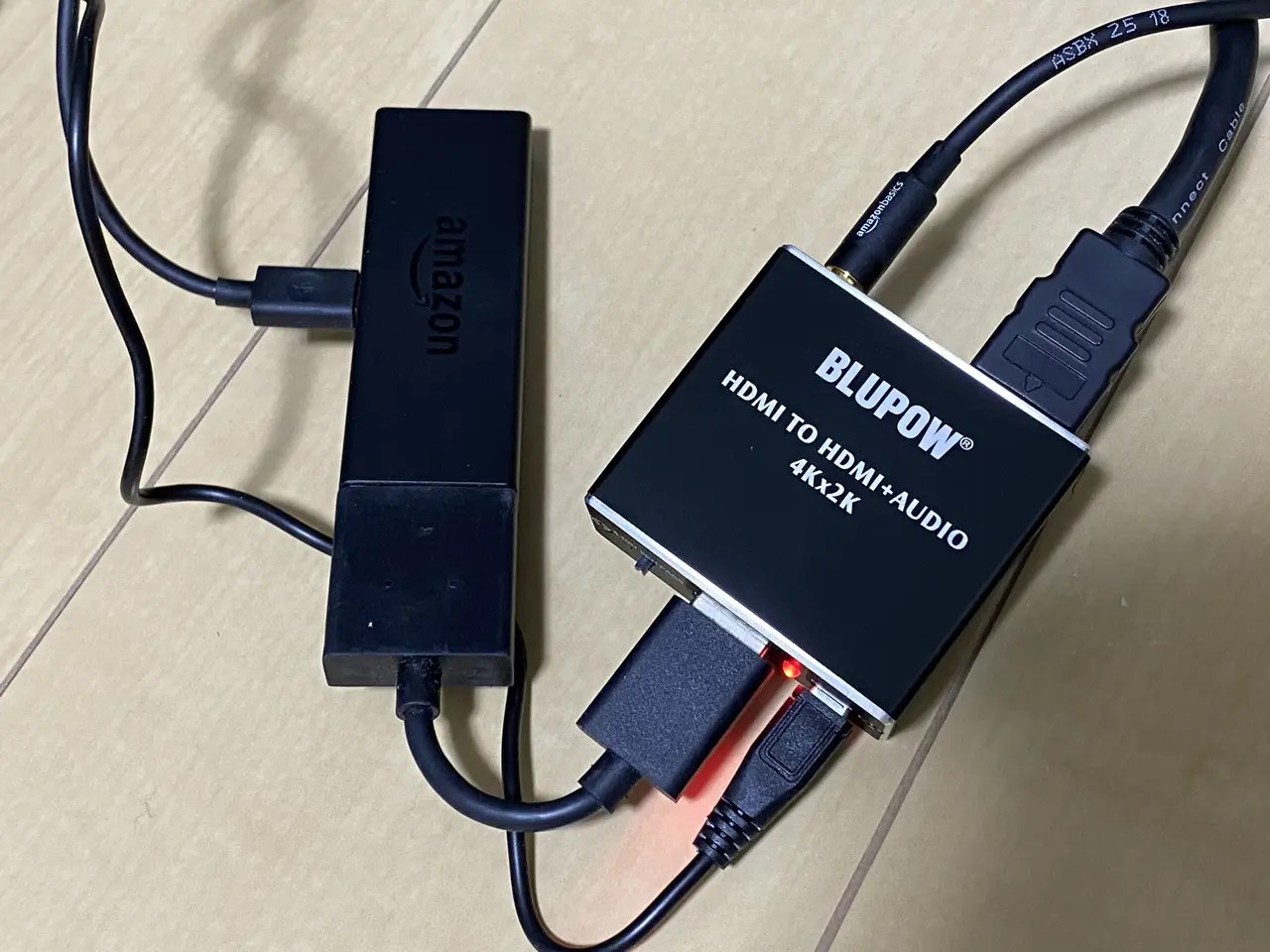 Fire TV Stickを液晶モニターにつなげてHDMIの音声を別スピーカーに出力する方法 Digitalyze