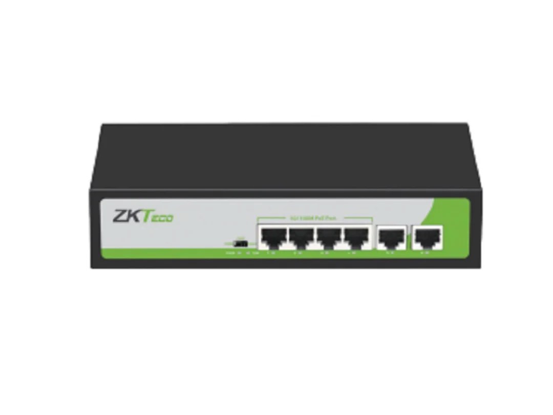 Buy ZKTeco 8 Port PoE Switch 10/100Mbps in Qatar DigitalZone Trading