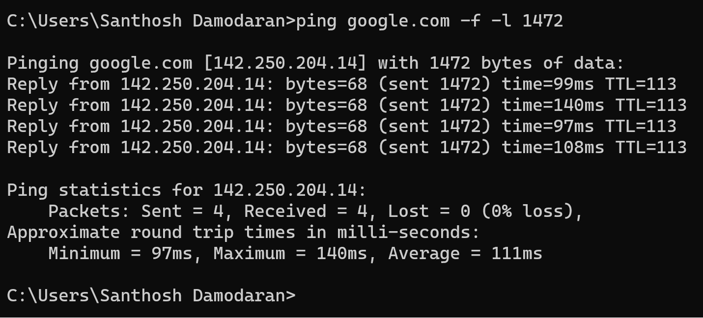 How to Change MTU Limit on Windows Using Command Prompt?