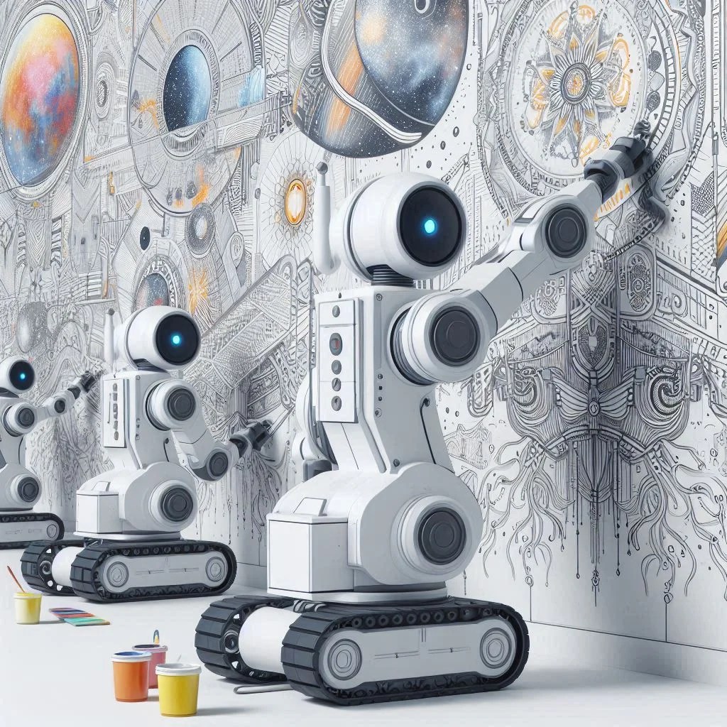 Wall Painting Robots Transforming Design and Mural Creation