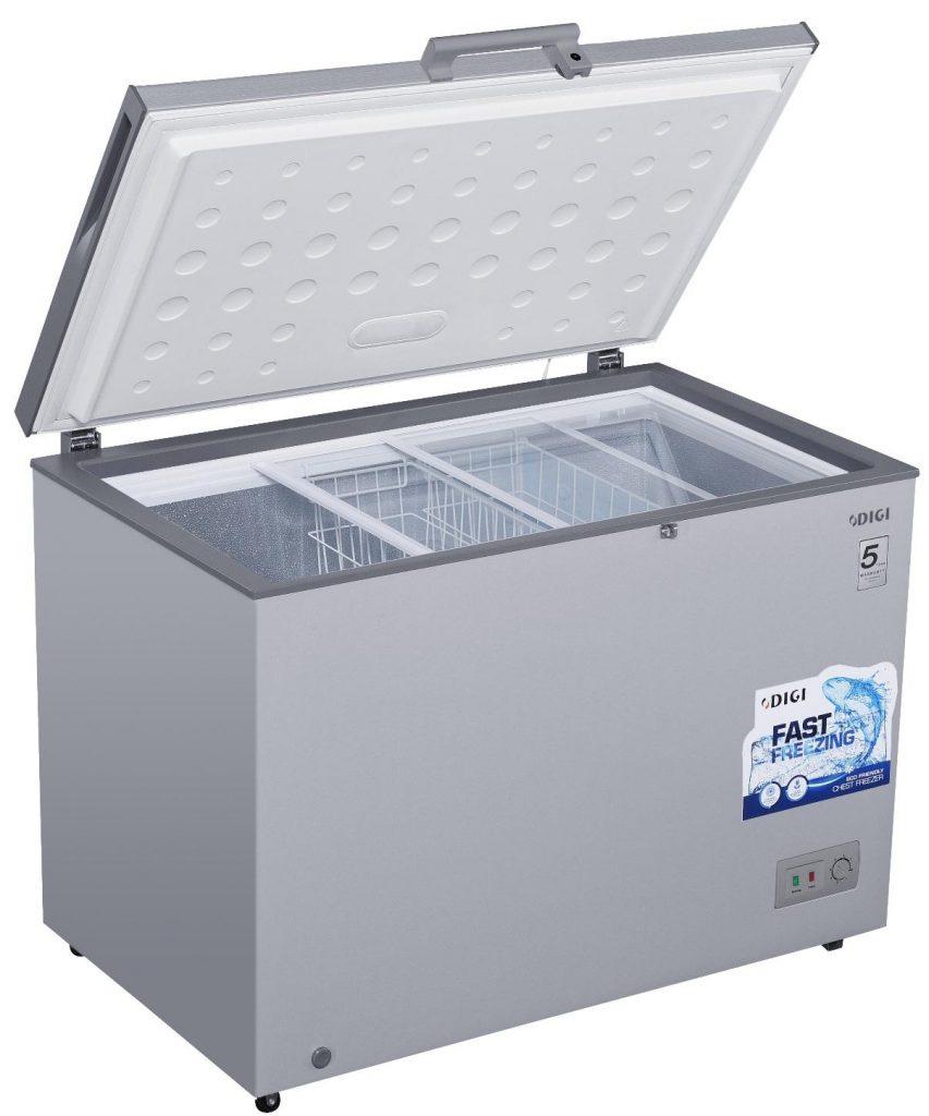DIGI Chest Freezer Silver Color DGFZCD1HAB620I DIGITECH STORES