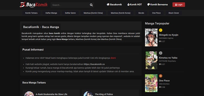 15 Situs Baca Manga Terbaik Bahasa Indonesia dan Inggris DIGITEK.ID