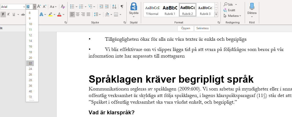 Skapa tillgänglig PDF i Word Skapa tillgängliga PDFfiler Digiteket
