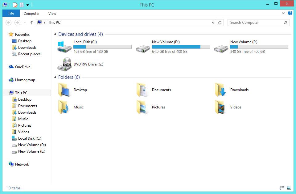 [How To] group icons of “This PC” as drives and removable storage in