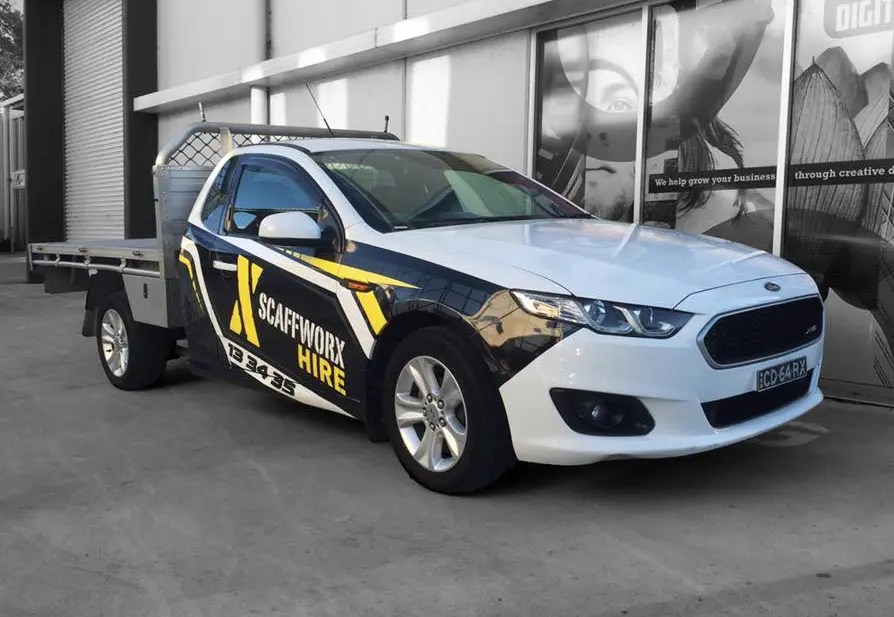 Vehicle Wraps Digit L FX Car Wraps, Van Wraps & Truck Wraps