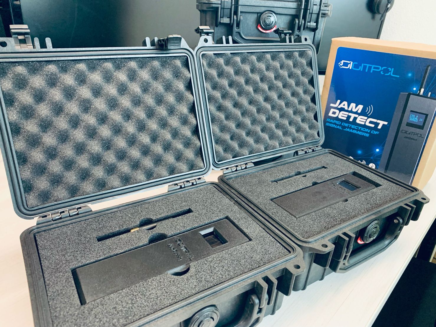 First delivery of 4G GSM Jammer Detectors to a European Police Agency