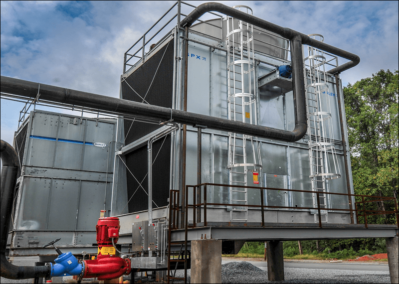 “We need a new chiller, cooling tower, pumps and piping header