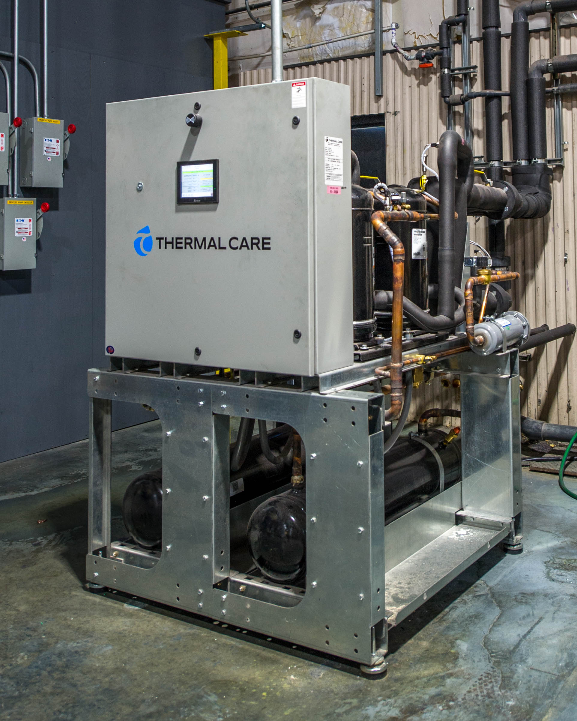 “Process Cooling Chiller installation keeps this plastic manufacturing