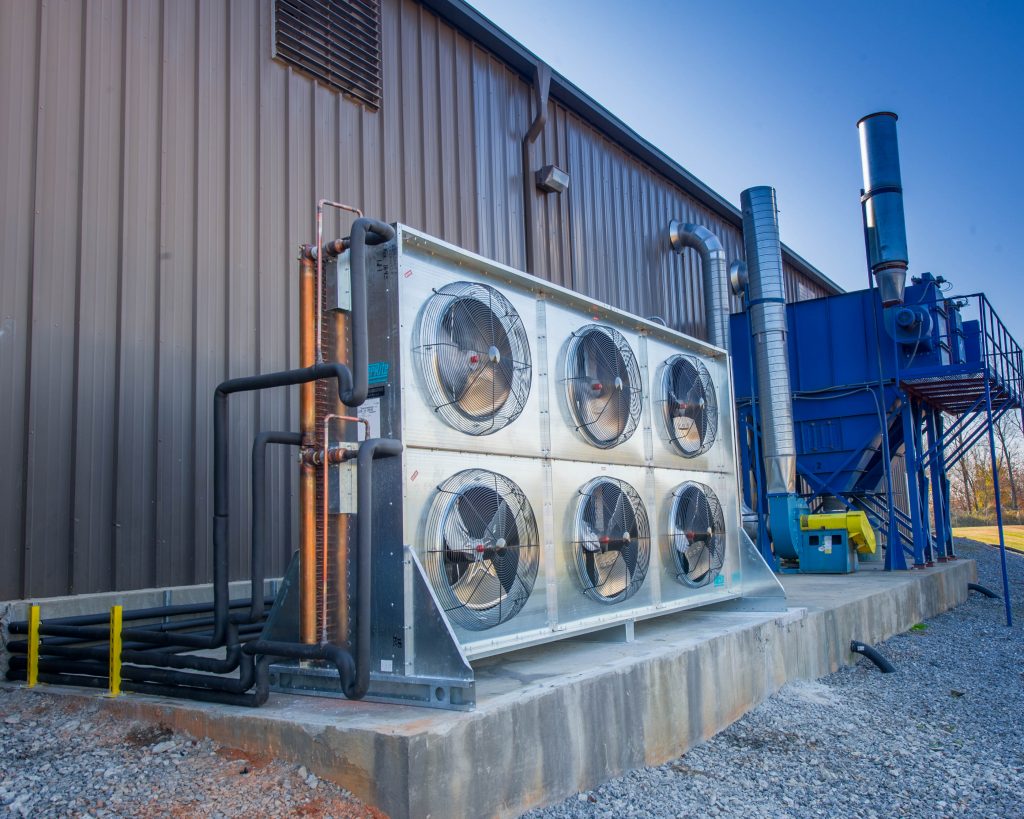“Process Cooling Chiller installation keeps this plastic manufacturing