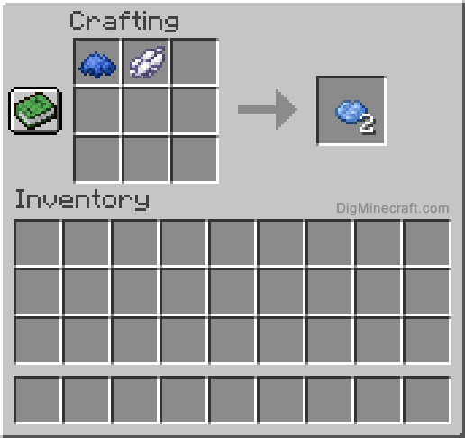 How to make Light Blue Dye in Minecraft