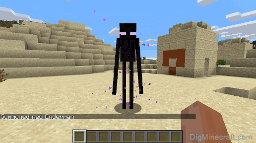 How to Summon an Enderman in Minecraft