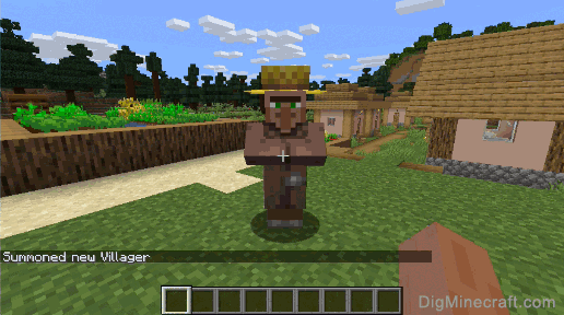 How to Summon a Villager in Minecraft