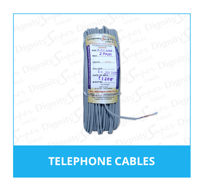 Telephone Cable Manufacturer in Delhi India Dignity Super Cables