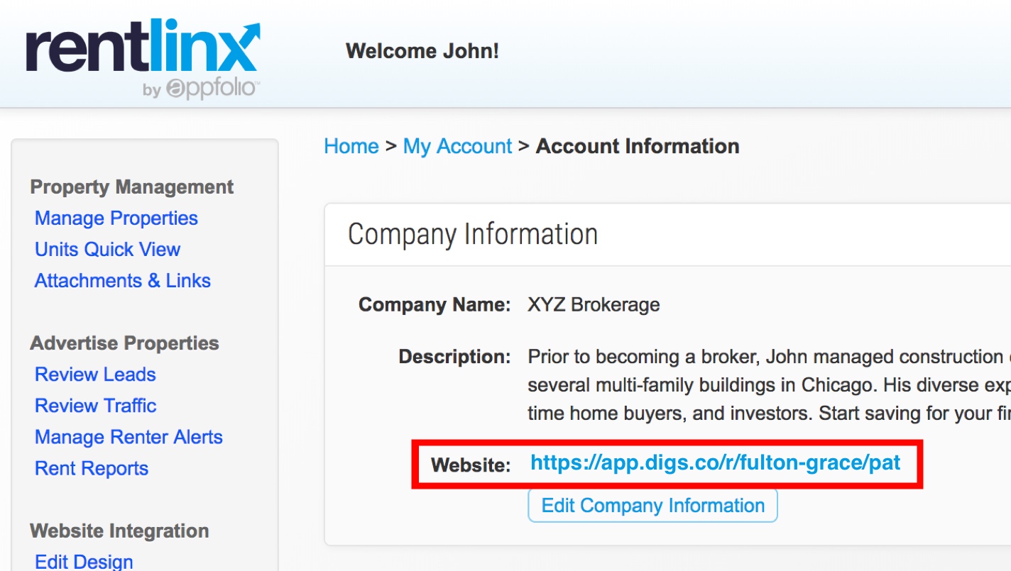 rentlinx Digs by OJO