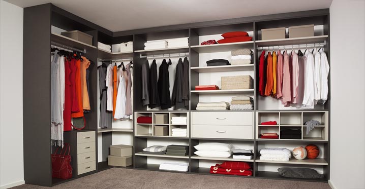 Modern And Practical Interior Closet Storage System Legno from