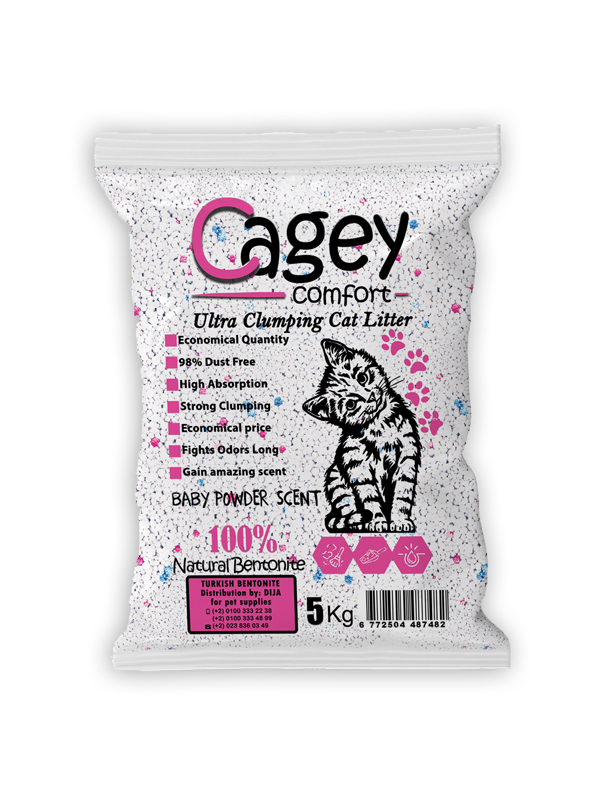 CAGEY cat litter clumping 5K Dija Pets Pets Supplies