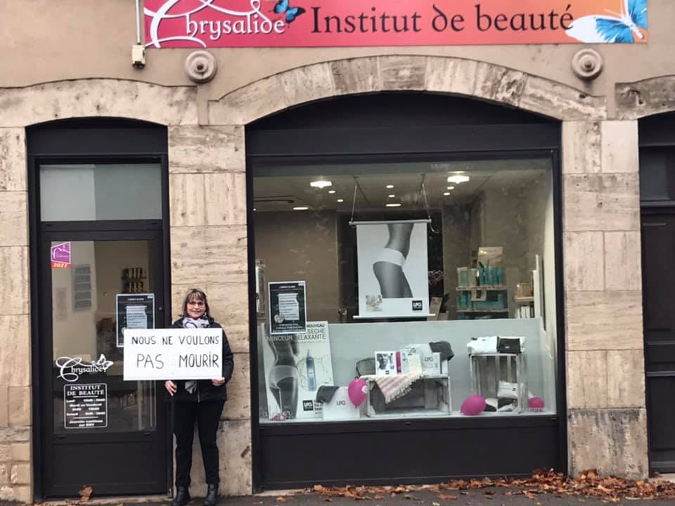 Nous ne voulons pas mourrir, le cri des commerçants de Châtillon-sur-Seine