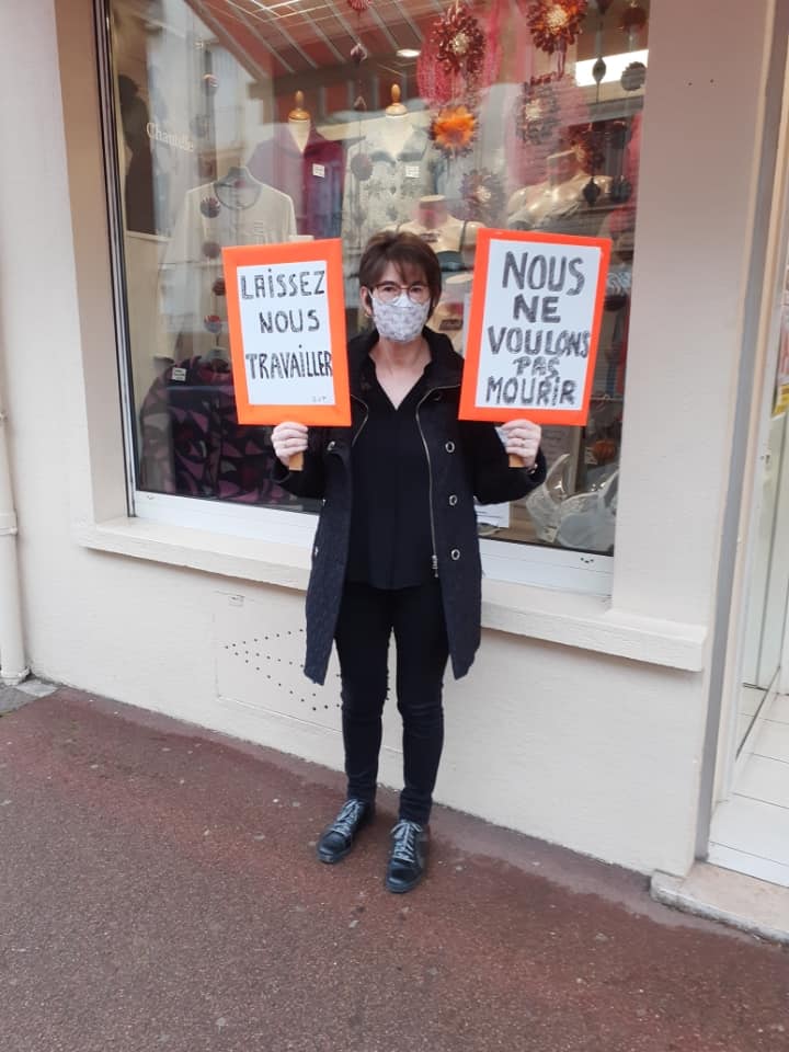 Nous ne voulons pas mourrir, le cri des commerçants de Châtillon-sur-Seine