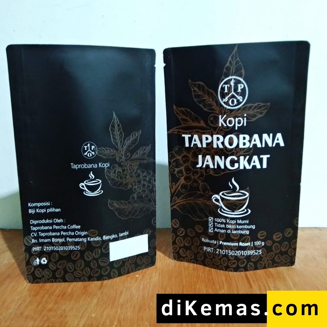 Kemasan Kopi Saset Kemasan Ukm Indonesia Desain Cetak Printing Riset