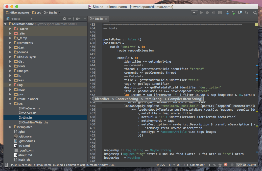 Haskell IDE 3 [dikmax's blog]