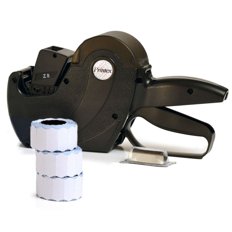 PRICE GUN LABELLER PRINTEX Z8 SET