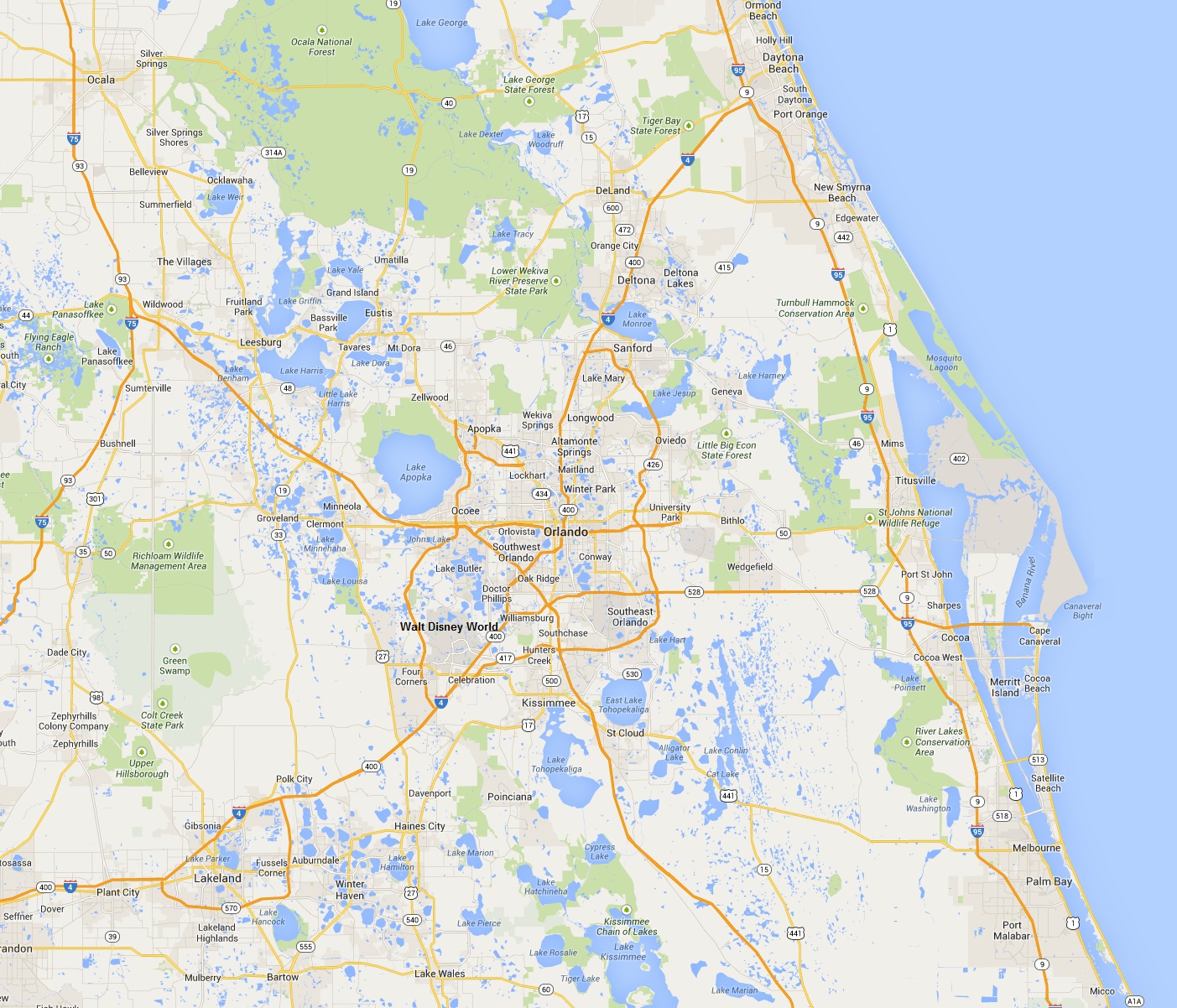 Amtrak train from Atlanta to Orlando. Tickets from $194