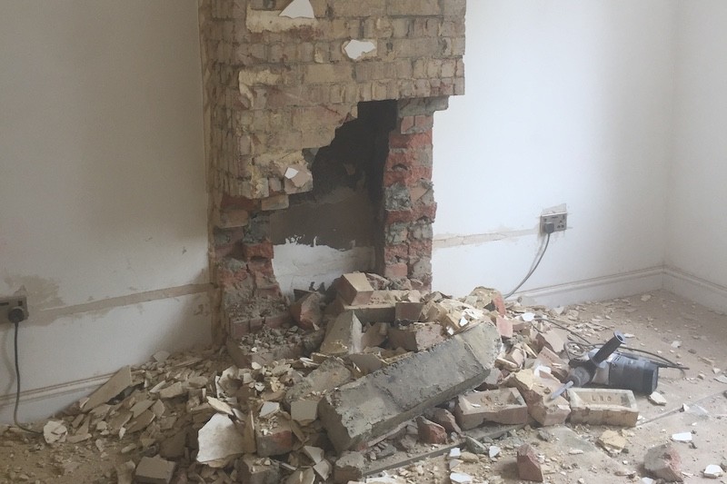 Chimney Breast Removal Removing Chimney Stack in Loft