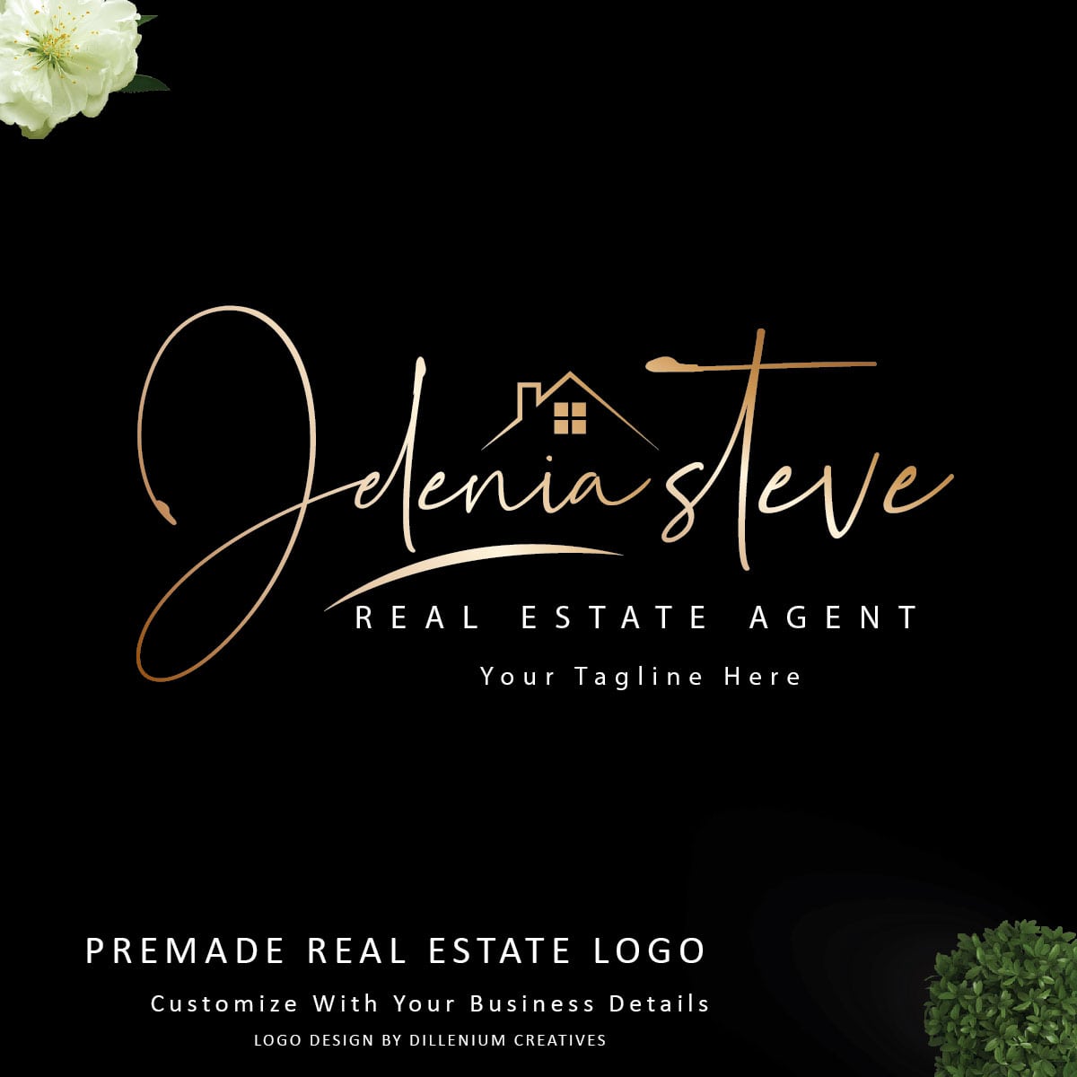 Realtor Logo Vector Dillenium Creatives