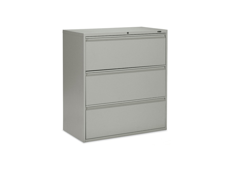 Grey 3 Drawer Lateral Filing Dillon Amber Dane