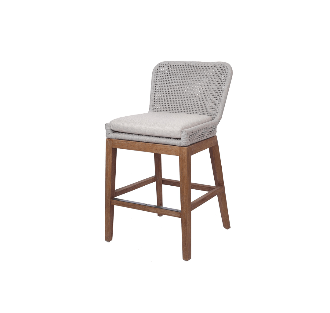 Woven Rope Counter Stool Dillon Amber Dane Kitchen Stools Barbados