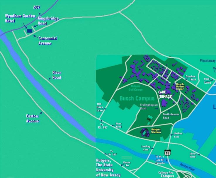College University Rutgers University College Ave Campus Map