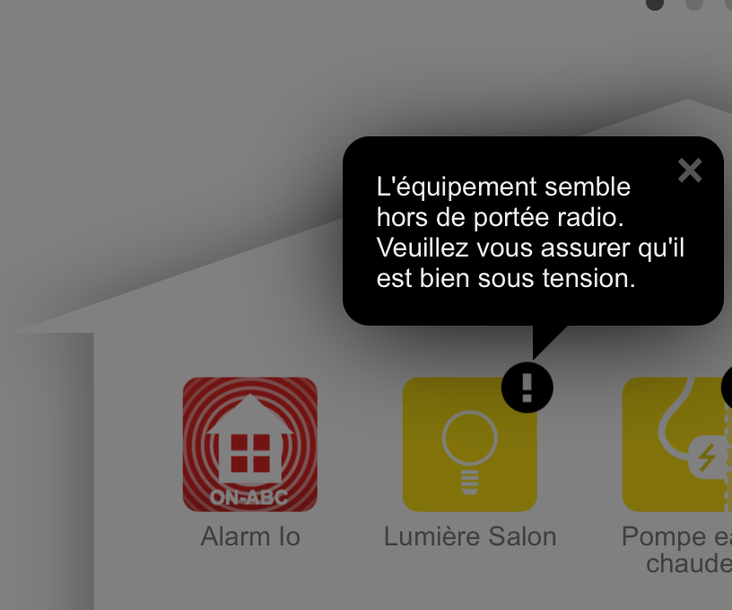 Module variateur zwave HS, comment l'exclure de Tahoma ? Résolue