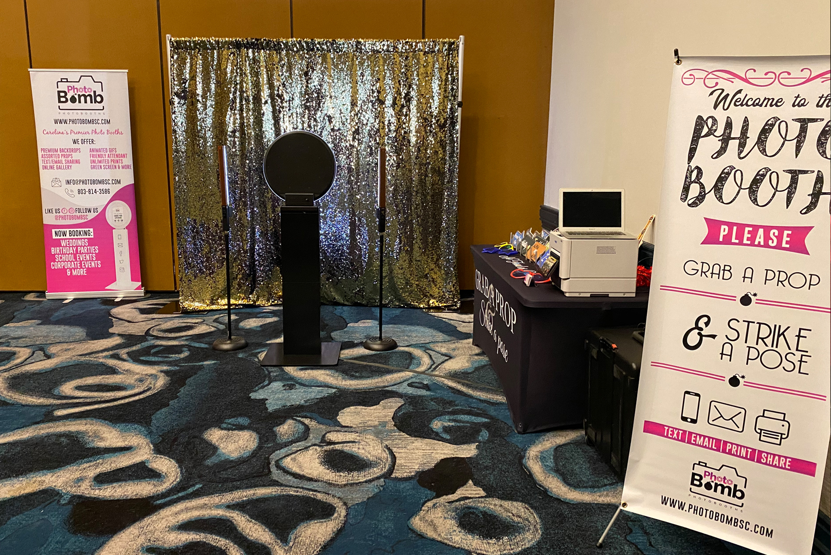 Photo Booth Setup Dimensions Entertainment
