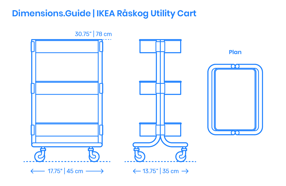 IKEA Vadholma Kitchen Island Rack Dimensions Drawings, 54 OFF
