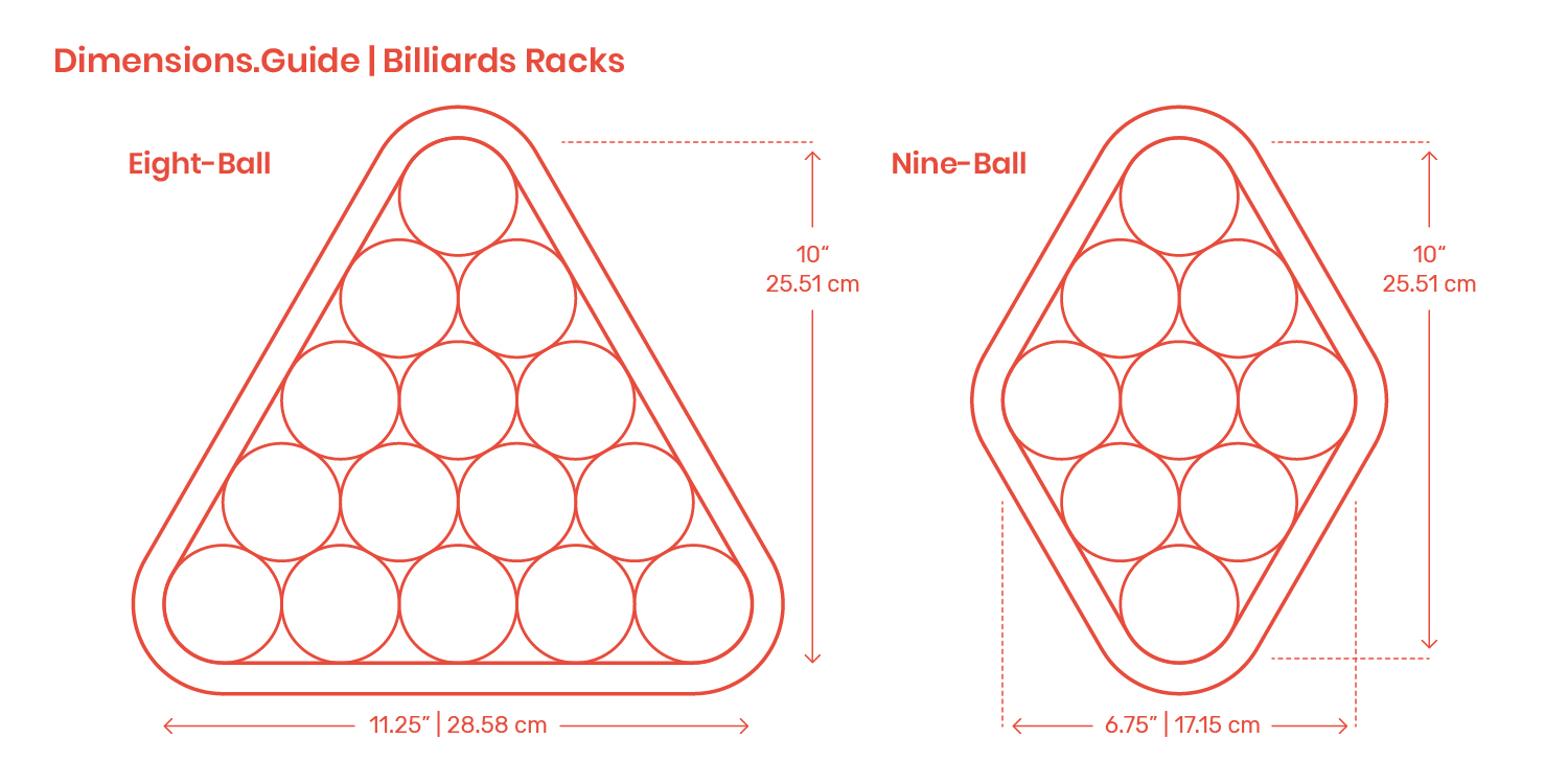 8 Foot Billiards Pool Table Dimensions & Drawings