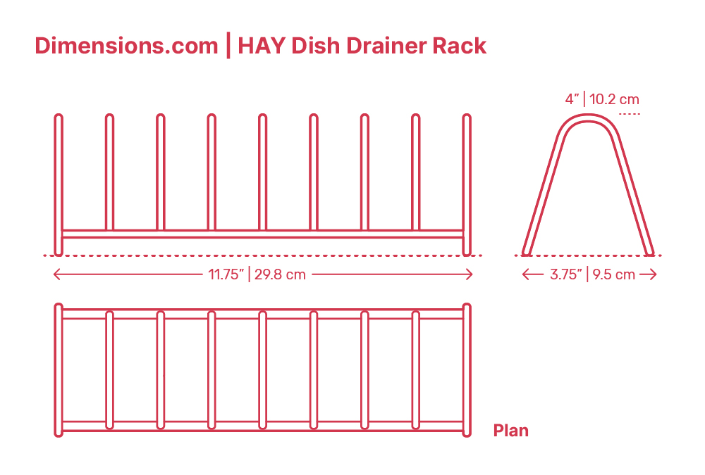 IKEA Vålvårdad Dish Drying Rack Dimensions & Drawings