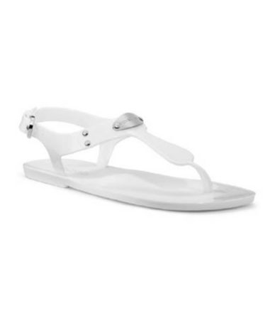 MICHAEL Michael Kors MK Plate Jelly Sandals Dillards