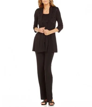 R & M Richards 2Piece Lace Pant Set Dillards