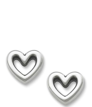James Avery Heart Stud Earrings Dillards