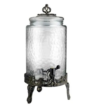 Artimino Hammered Glass Drink Dispenser Dillards