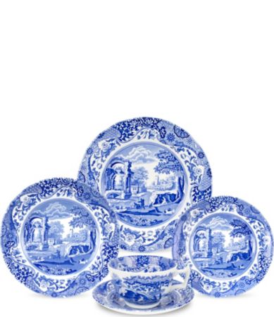 Spode Blue Italian China Dillards
