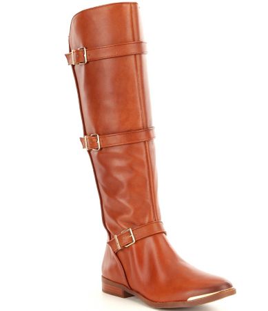 Gianni Bini Davvys Wide Calf Riding Boots Dillards