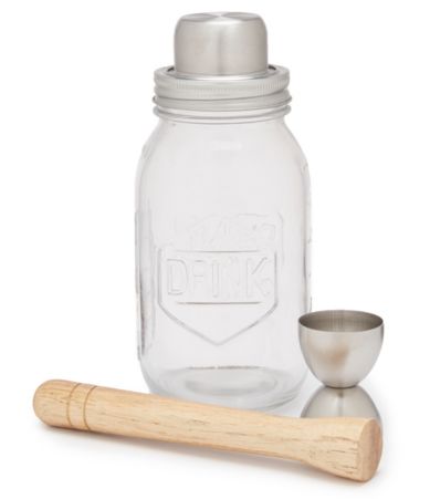 Southern Living Modern Countryside Mason Jar Cocktail Shaker Set Dillards
