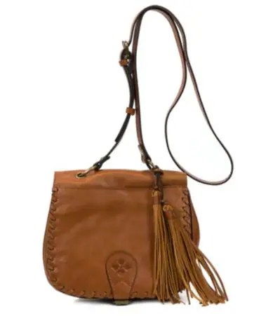 Patricia Nash Soft Italian Leather Collection Karisa Tasseled Small