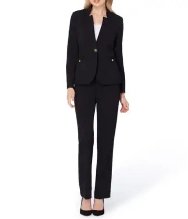 Tahari ASL BiStretch 2Piece Pant Suit Dillards
