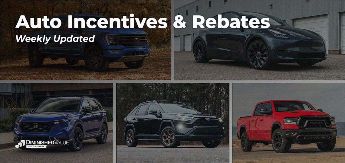 Auto Incentives and Rebates in November 2023 DVGA