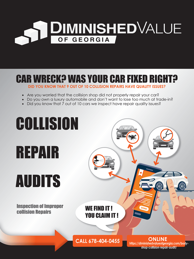 Body Shop Collision Repair Audit Diminished Value of