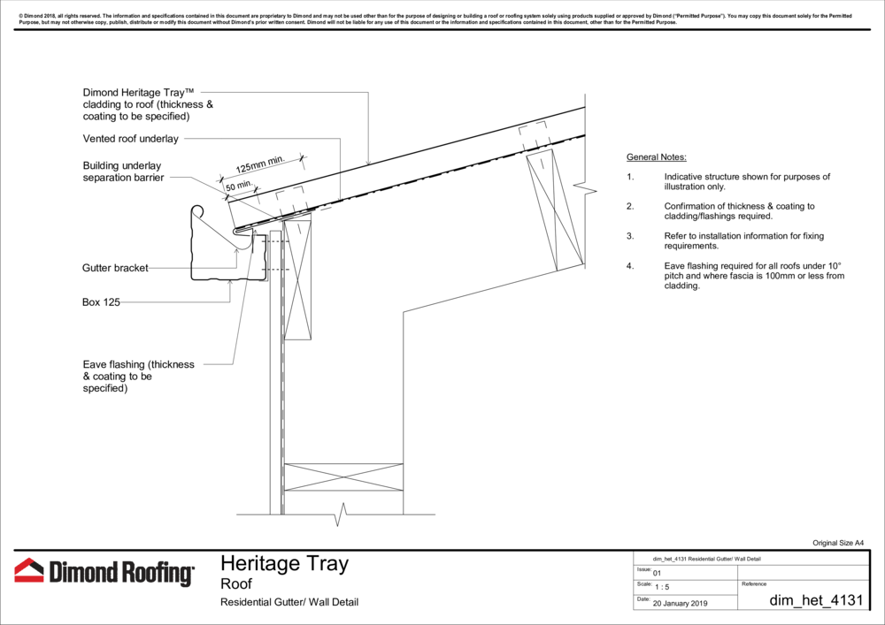 Heritage Tray Roofing New Zealand Dimond Roofing