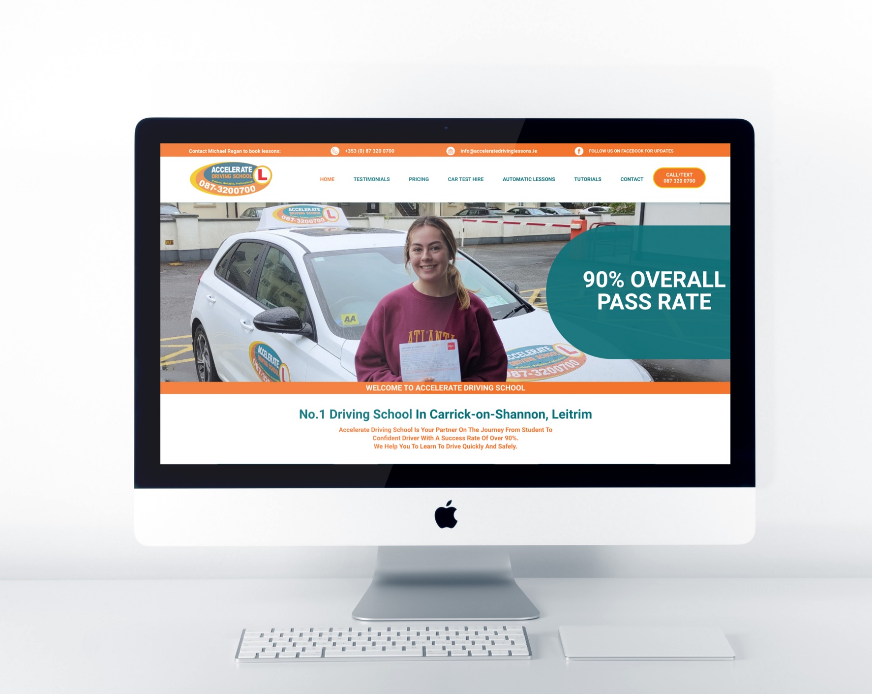 Accelerate Driving School Dimple Design Shop