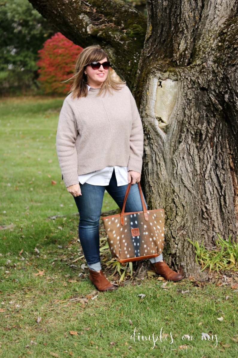A Curvy Girls Guide for Wearing Chunky Sweaters dimplesonmywhat